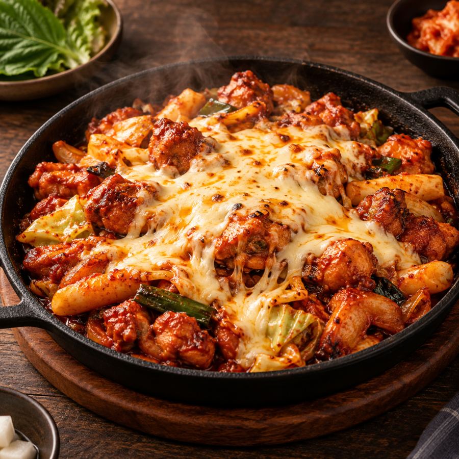 석쇠구이 치즈 닭갈비 키트